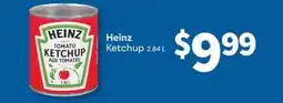 Wholesale Club KETCHUP offer