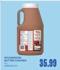 Wholesale Club BUTTER CHICKEN offer