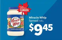 Wholesale Club MIRACLE WHIP offer