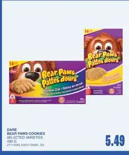 Wholesale Club BEAR PAWS COOKIES offer