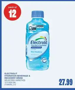Wholesale Club HYDRATION BEVERAGE & RECOVERY DRINK offer