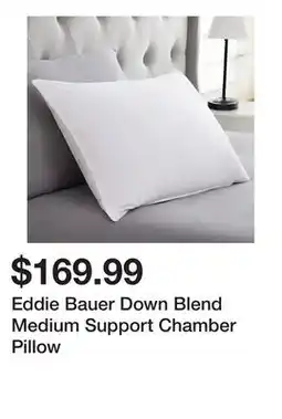 Wayfair Eddie Bauer Down Blend Medium Support Chamber Pillow offer