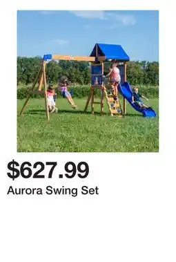 Wayfair Aurora Swing Set offer