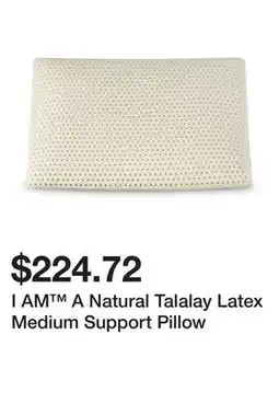Wayfair I AM A Natural Talalay Latex Medium Support Pillow offer