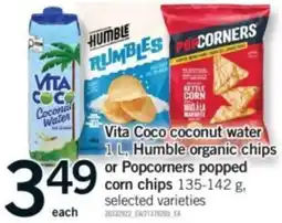 Fortinos Vita Coco coconut water offer