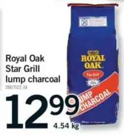 Fortinos Royal Oak Star Grill lump charcoal offer