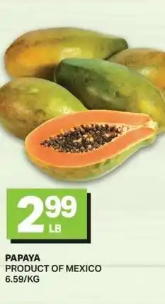 Freshmart Papaya offer