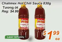 Golden Fresh Market Chalimex hot chili sauce offer