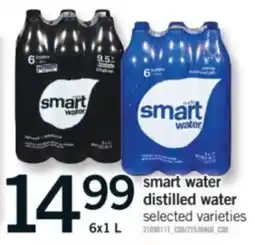 Fortinos smart water distilled water offer