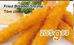 Golden Fresh Market Fried breader shrimp offer