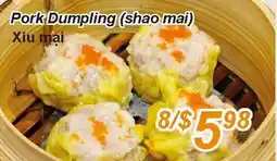 Golden Fresh Market Pork dumpling offer