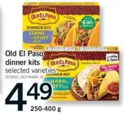 Fortinos Old El Paso dinner kits offer