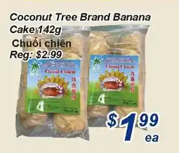 Golden Fresh Market Coconut tree brand banana cake offer