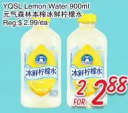 Foody Mart YQSL Lemon Water offer
