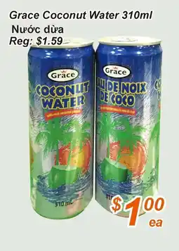 Golden Fresh Market Grace coconut water offer