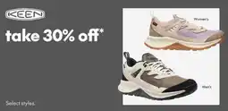 Atmosphere KEEN shoes offer