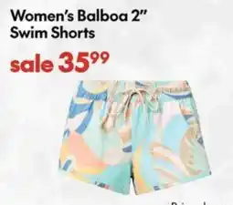 Atmosphere Women's Balboa 2" Swim Shorts offer