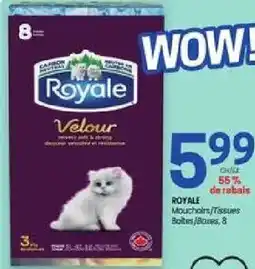 Uniprix Royale Mouchoirs / Tissues Boltes / Boxes offer