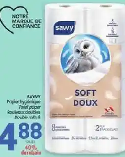 Uniprix Savvy Papier hygiénique Toilet paper offer