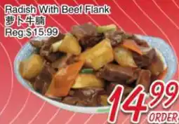 Foody Mart Radish With Beef Flank offer