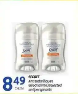 Uniprix Secret offer