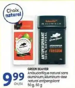 Uniprix Green Beaver offer