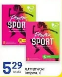 Uniprix Playtex sport tampons offer