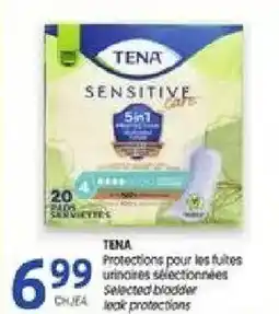 Uniprix TENA Protections pour les fuites urinaires sélectionnées offer