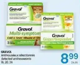 Uniprix Gravol offer