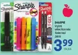 Uniprix Sharpie Stylos sélectionnés offer