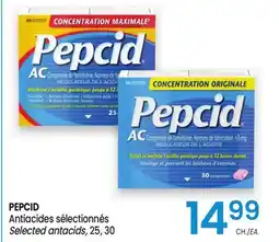 Uniprix PEPCID Antiacides sélectionnés / Selected antacids offer