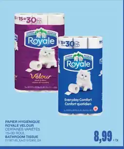 Wholesale Club BATHROOM TISSUE, 15=30 ROUL offer