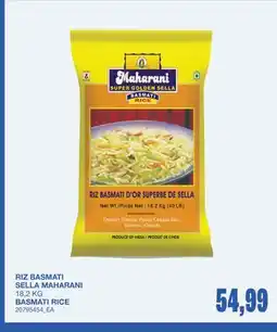 Wholesale Club BASMATI RICE offer