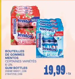 Wholesale Club GUM BOTTLES, 6 UN offer