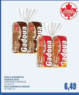 Wholesale Club DUO SANDWICH BREAD offer