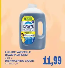 Wholesale Club DISHWASHING LIQUID offer