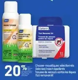 Uniprix Option+ Chasse-moustiques sélectionnés offer