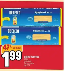 Marché Adonis DE CECCO pâtes offer