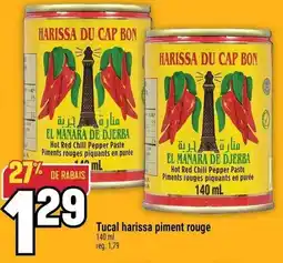 Marché Adonis Tucal harissa piment rouge offer