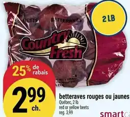 Marché Adonis Betteraves rouges ou jaunes offer
