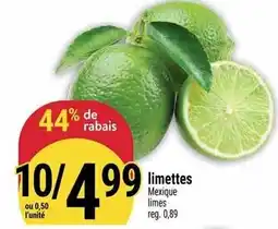 Marché Adonis limettes offer