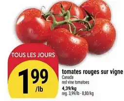 Marché Adonis Tomates rouges sur vigne offer
