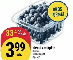 Marché Adonis Blueberry pint offer