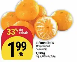 Marché Adonis Clémentines offer