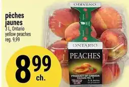 Marché Adonis Pêches jaunes offer
