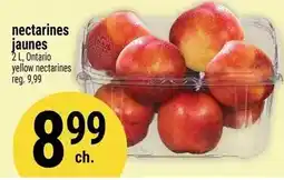 Marché Adonis Nectarines jaunes offer