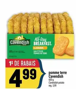 Marché Adonis CAVENDISH pomme terre offer