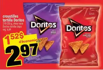 Super C CROUSTILLES TORTILLA DORITOS offer