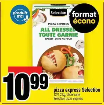 Super C pizza express Selection offer
