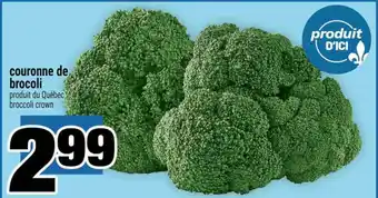 Super C COURONNE DE BROCOLI offer